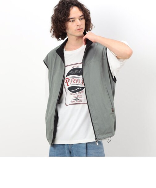コットンナイロンベスト