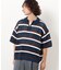 メッシュ ハーフジップ ポロニット