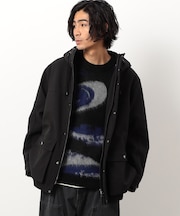 フリースボンディングマウンテンパーカ