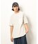 布帛切り替え バックプリントＴシャツ