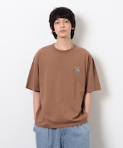 サークルロゴ ミニ刺繍 半袖Ｔシャツ