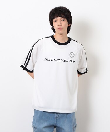 メッシュラグランゲームTシャツ