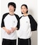 裾スピンドル ラグラン５分袖Ｔシャツ