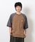 裾スピンドル ラグラン５分袖Ｔシャツ