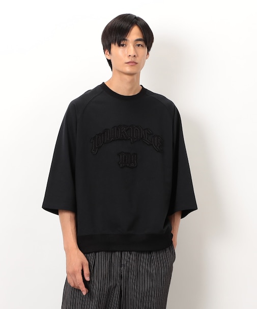 ロゴアップリケプルオーバー
