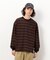 ランダムボーダー 長袖Ｔシャツ