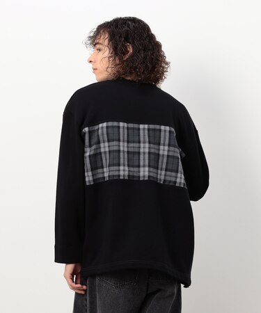 チェック切り替え プルオーバー