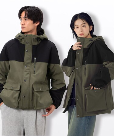 フリースボンディング マウンテンパーカ
