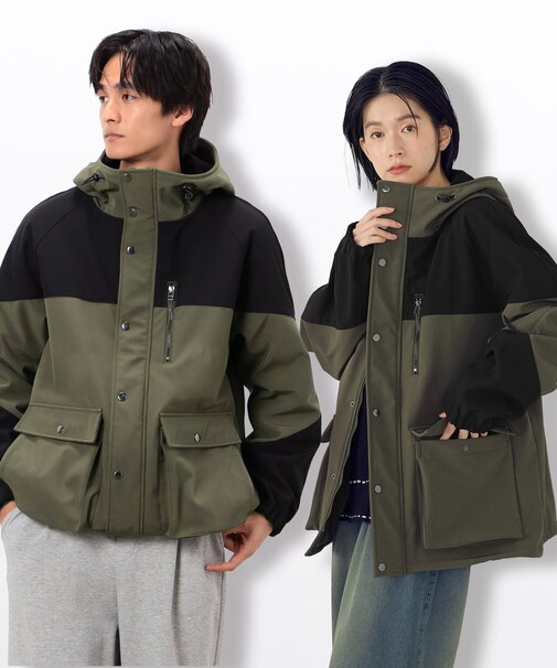 フリースボンディング マウンテンパーカ