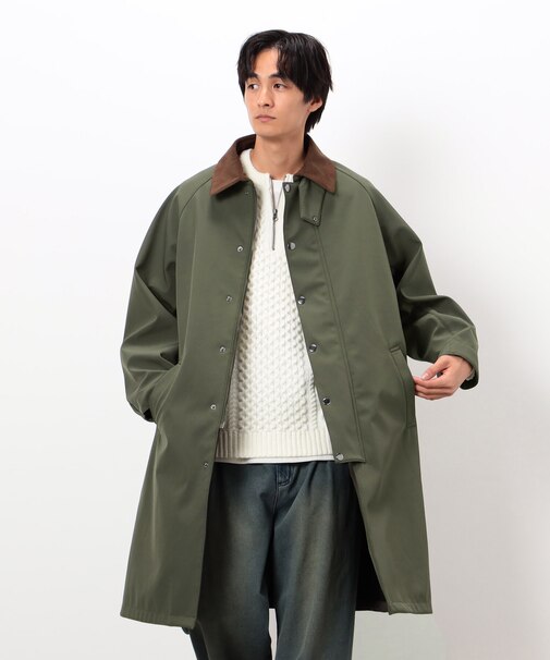 フリースボンディング ロングコート