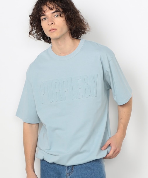 エンボスロゴ 半袖Tシャツ