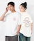 バックサークルロゴ刺繍 半袖Tシャツ