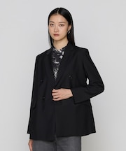 〔 TALLサイズ 〕 【セットアップ対応】2WAYストレッチトロ ダブルジャケット