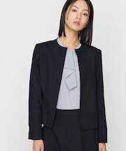 【セットアップ対応】ウールジョーゼット ジャケット