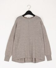 〔 TALLサイズ 〕 梳毛ウール プルオーバー