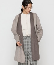 〔 TALLサイズ 〕 ロイヤルジーロンビーバーダブルフェイス リバーシブルコート