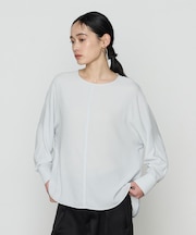 〔 TALLサイズ 〕 バックサテン ドルマンスリーブプルオーバー