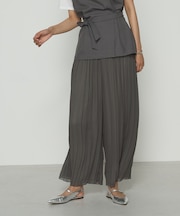 シフォン×シャンブレーカッセン リバーシブルパンツ