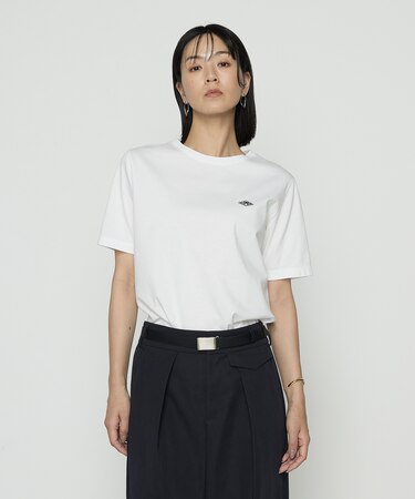 スーピマコットンポンチ ワッペンTシャツ