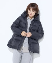 【WEB限定：13号】ナイロンタフタ ダウンコート