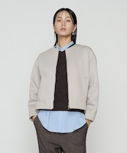 〔 TALLサイズ 〕 ダブルエアーダンボール ノーカラーブルゾン