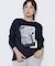〔 TALLサイズ 〕 スーピマバイオシルスムース プリントTシャツ