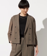 〔 TALLサイズ 〕 【セットアップ対応】シアーチェックジャケット