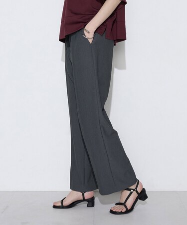 2WAYストレッチツイルストレートパンツ