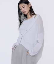 接触冷感 アンサンブルニット