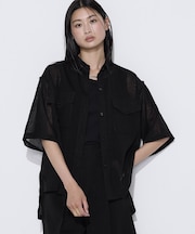 【セットアップ対応】【RE:撚】トリアセクールスラブ シャツ