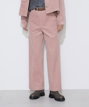 〔+サイズ〕【セットアップ対応】コットンコーデュロイ パンツ