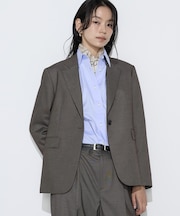 【セットアップ対応】シャークスキン ジャケット