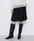 リネンウール キュロットパンツ