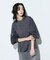〔 +サイズ 〕 80ポンチ 袖パフカットソー