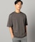 シルケットポンチ フライスリブTシャツ