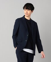 【セットアップ対応】福井編み ナイロントリコットジャージー シングルテーラードジャケット