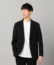 【セットアップ対応】泉州編み和紙カノコ シングルテーラードジャケット