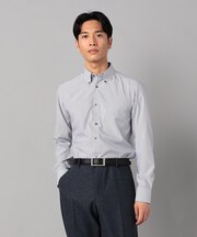 【吸水速乾】COOL MAX ストライプ レギュラーカラーシャツ