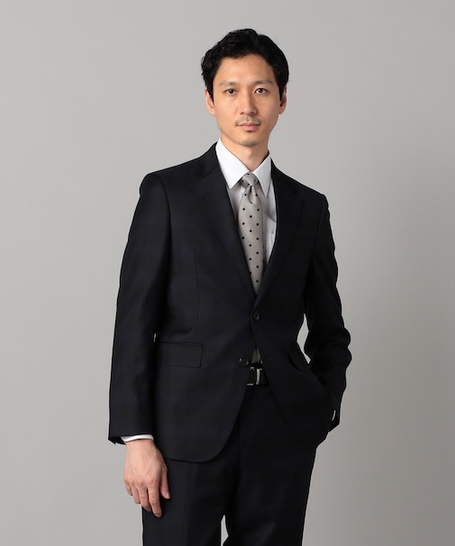 〔IL PRINCIPE〕【セットアップ対応】尾州産 タータンチェック ジャケット