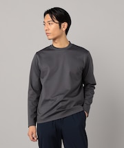 シルキーポンチ ジャケット専用 長袖Tシャツ