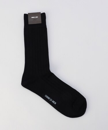 リブ クルーソックス
