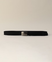 【COMME CA MEN BLACK】ナイロンフリーバックル ベルト