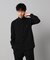 【撥水】【COMME CA MEN BLACK】4WAYテック シャツ
