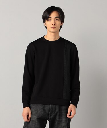 柄切り替えデザイン ロングスリーブ