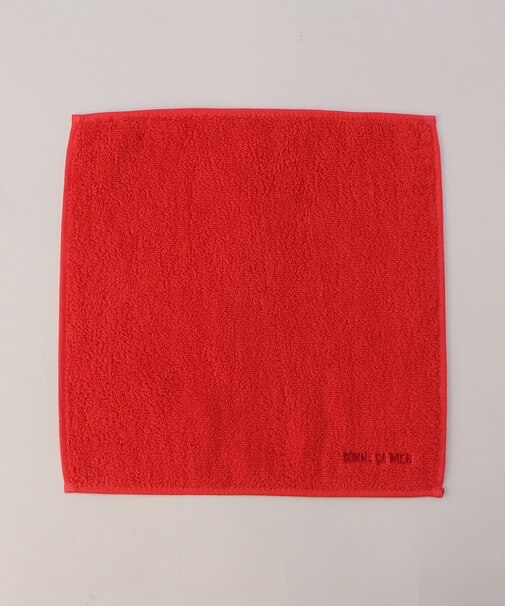 ロゴ刺繍 タオルハンカチ
