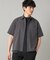 【撥水】【COMME CA MEN BLACK】4WAYテック半袖シャツ