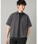 【撥水】【COMME CA MEN BLACK】4WAYテック半袖シャツ
