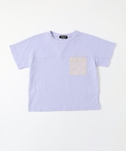 速乾 胸ポケット バックロゴ 半袖Tシャツ