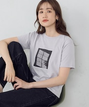 フォトプリント半袖Tシャツ