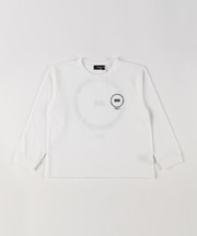 サークルプリント長袖Tシャツ